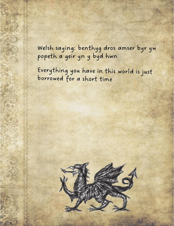 Welsh Saying